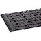 Crown Matting Technologies Antifatigue Mat, 3' L x 2' W, 3/8" Thickness, Nitrile Rubber, Black KS 0023BK - alternate 2